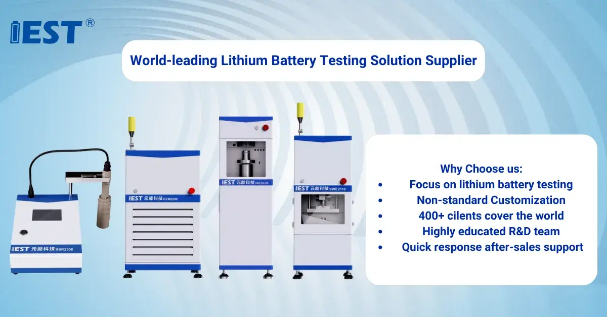 Why Choose IEST Lithium battery testing equipment