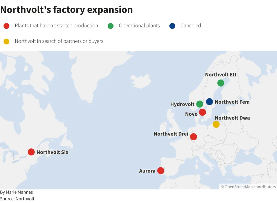 Northvolt's factory expansion